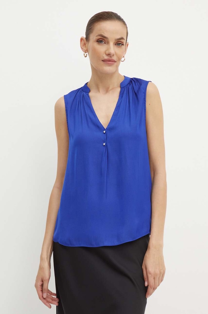 Morgan bluza ONONI uni albastru ONONI.ROYAL