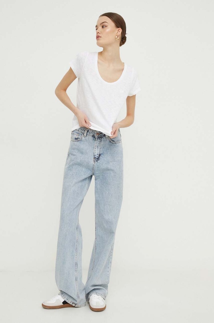 Tričko Superdry W1011381A.01C bílá SS25