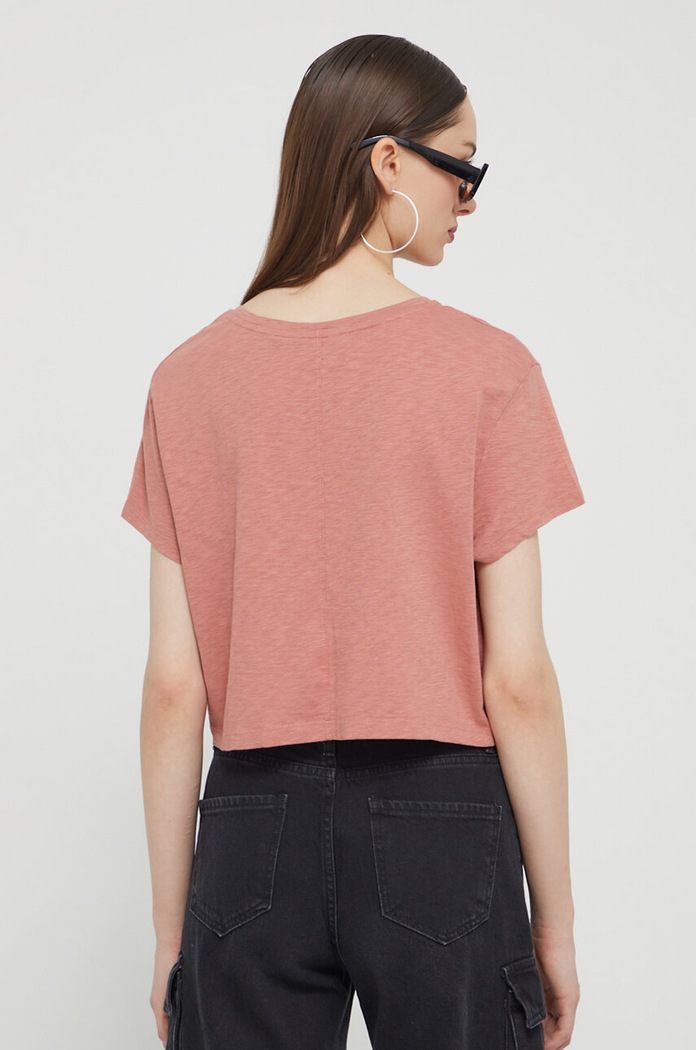 Superdry t-shirt W1011384A.8VB rózsaszín SS24