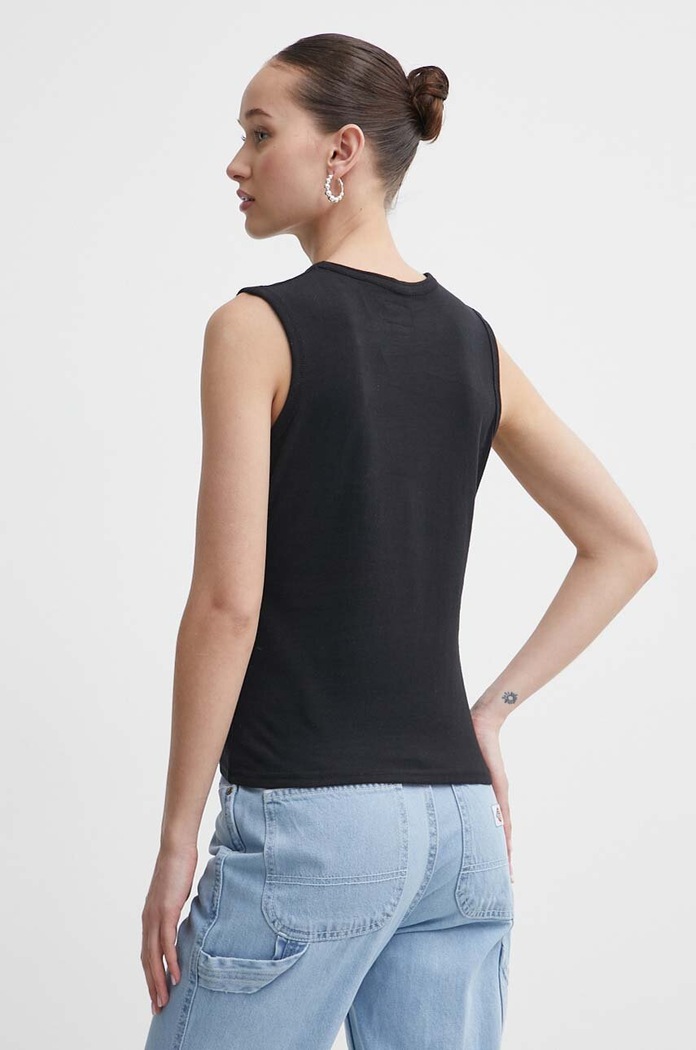 Îmbrăcăminte Superdry top W6011898A.9RN negru