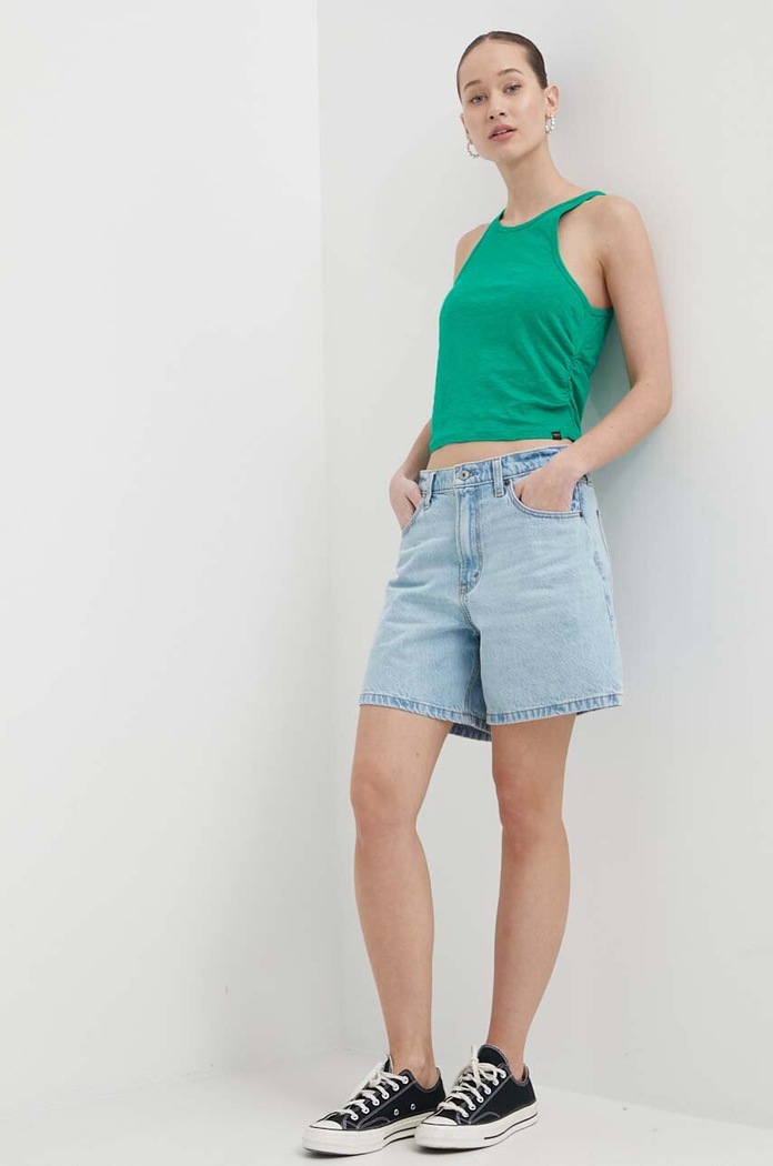 Superdry Top W6011843A.DKM verde SS24