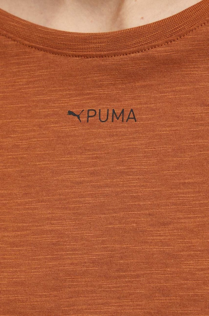 Puma tricou de antrenament 525115 maro