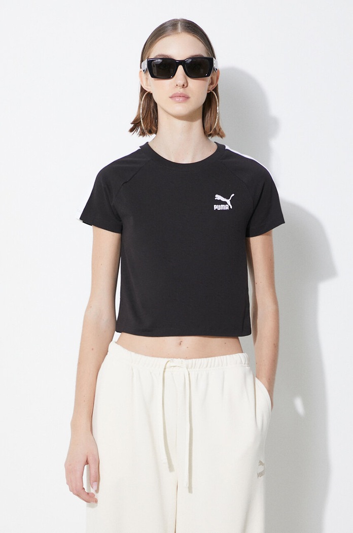 Puma t-shirt Iconic T7 black 625598