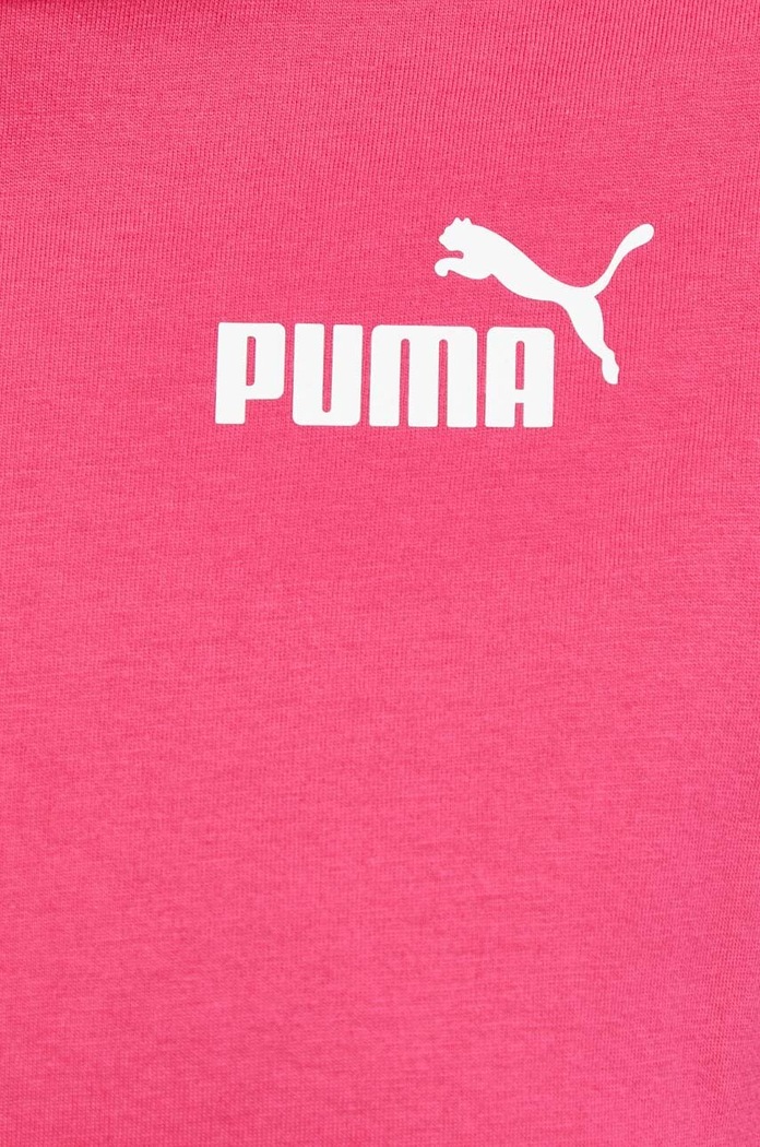 Bavlněné tričko Puma růžová 675994