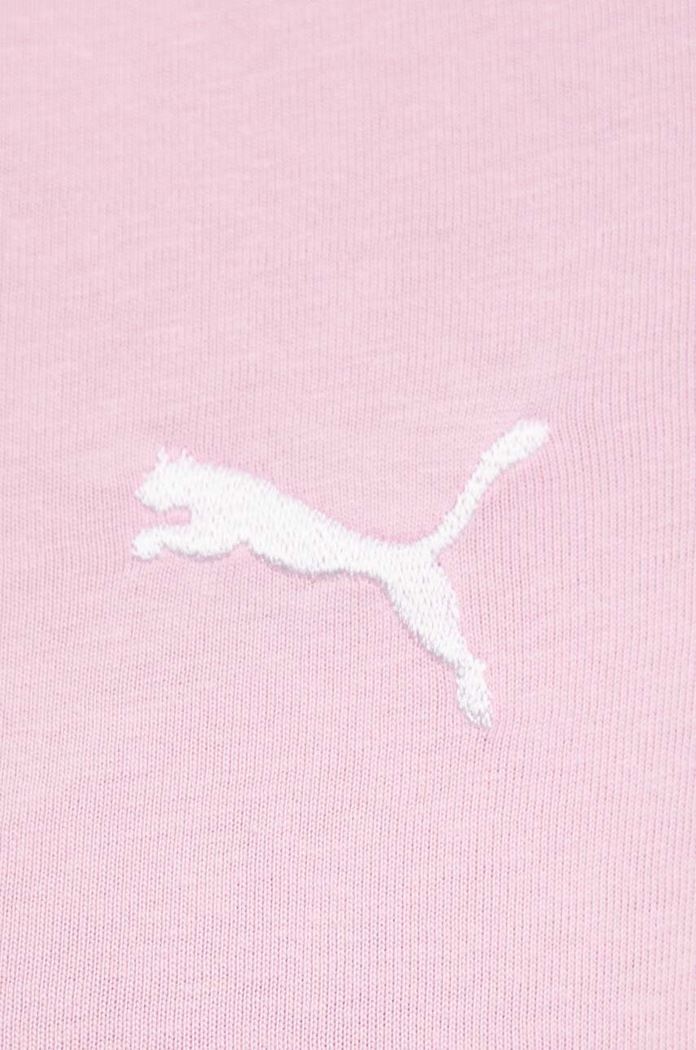 Bavlněné tričko Puma HER 677883 růžová