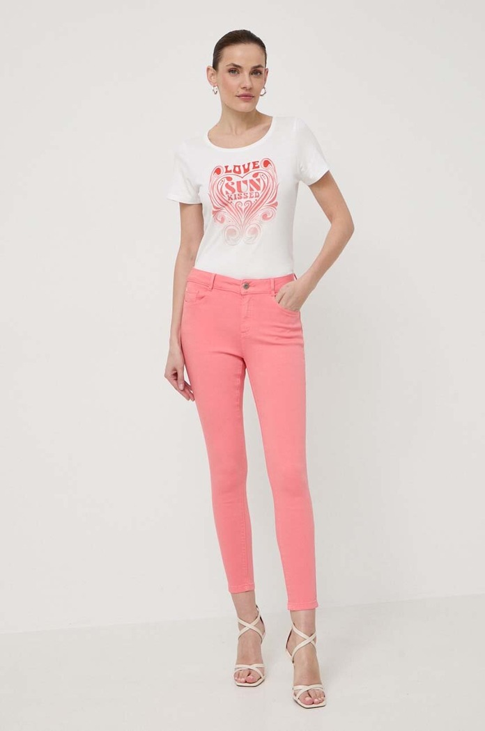 Morgan tricou DOBA.OFF.WHITE alb SS24