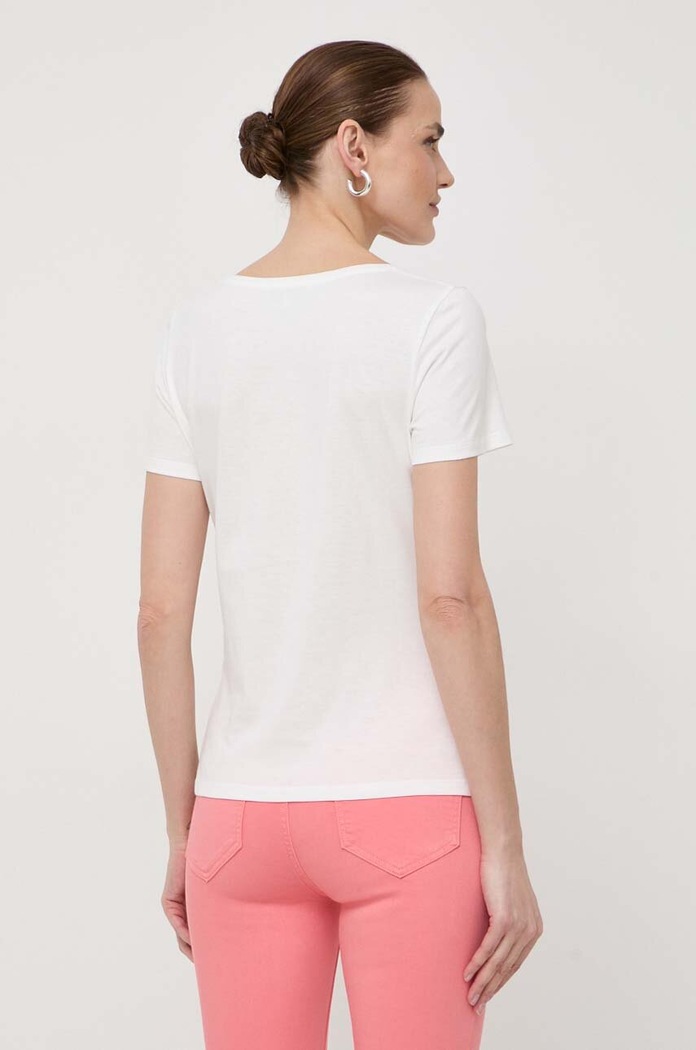 Îmbrăcăminte Morgan tricou DOBA.OFF.WHITE alb