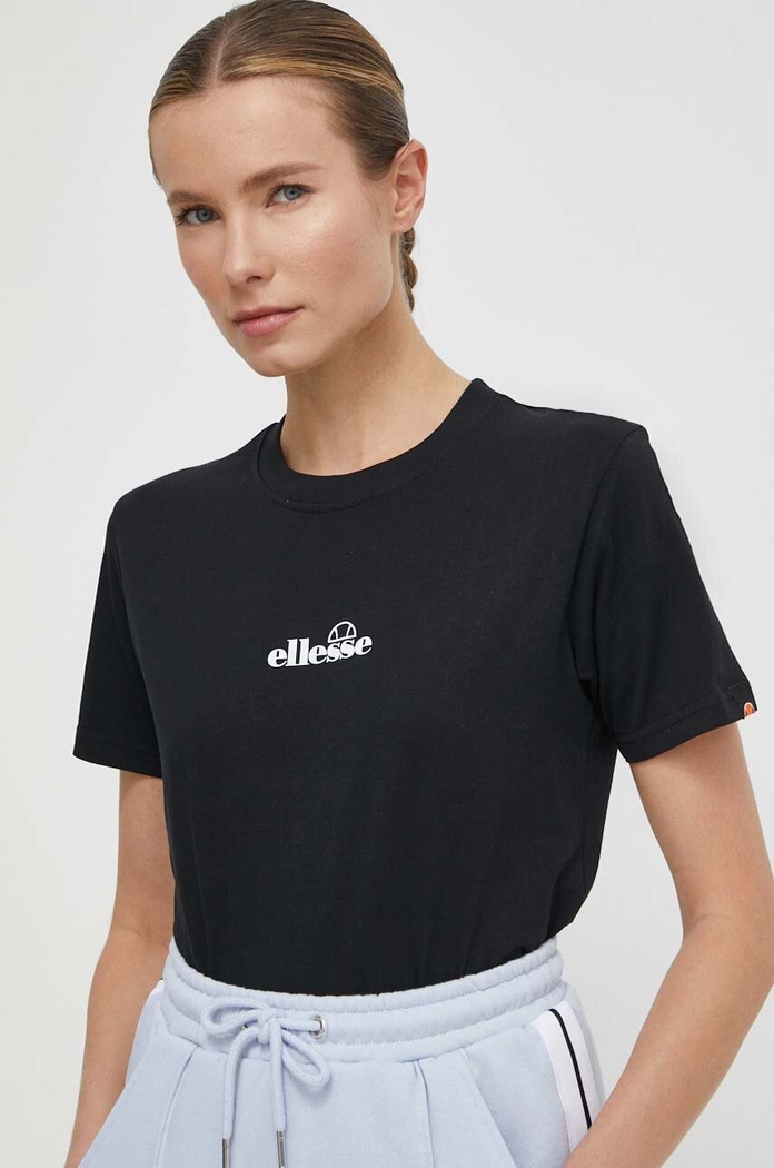 Ruházat Ellesse pamut póló SGP16453 fekete