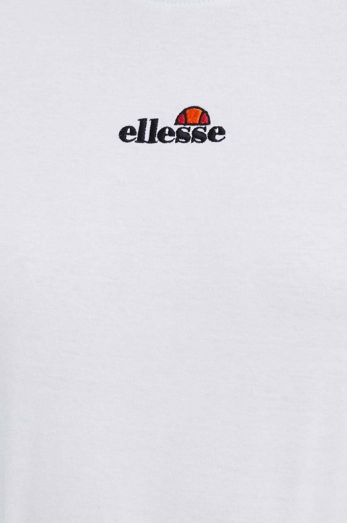 Бавовняна футболка Ellesse Juentos T-Shirt SGV19977 білий