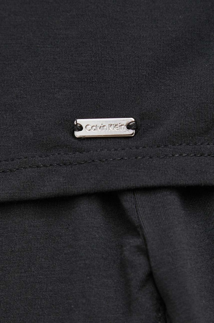 Calvin Klein Underwear t-shirt piżamowy czarny 000QS7157E