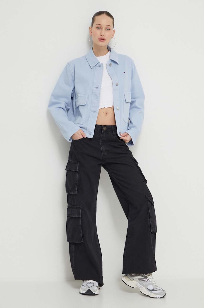 Tričko Tommy Jeans DW0DW17888 bílá SS24
