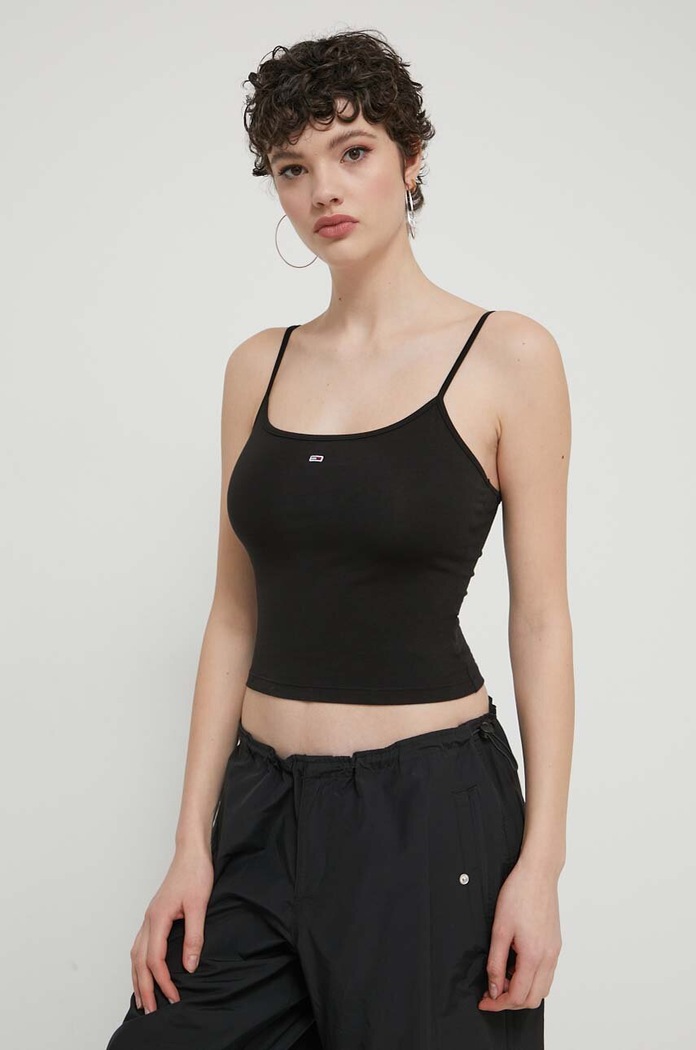 Top Tommy Jeans 2-pack DW0DW18148 bílá SS25