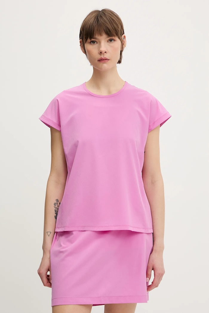 Helly Hansen t-shirt THALIA z elastanem różowy 34350