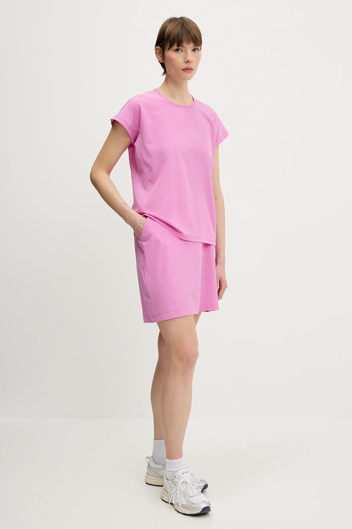Helly Hansen t-shirt THALIA 34350 różowy SS25