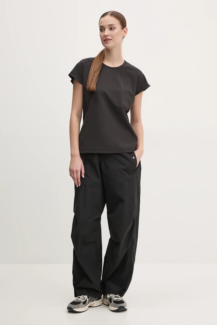 Helly Hansen T-shirt 34350 czarny SS25