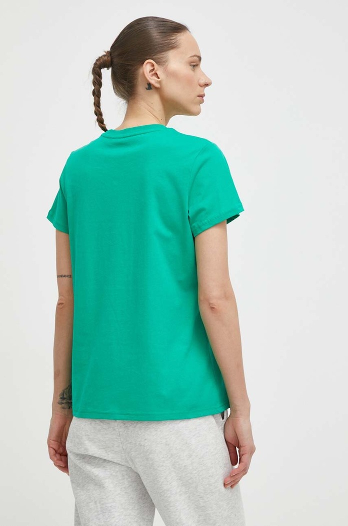 Odzież Helly Hansen t-shirt bawełniany 34465 zielony