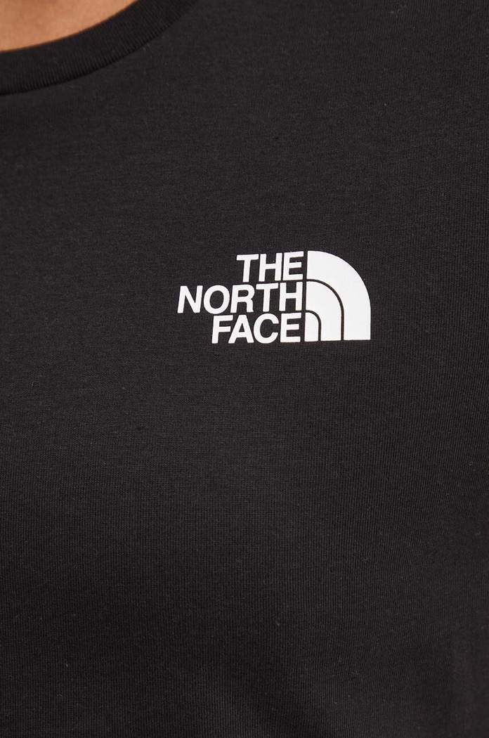 T-shirt W Simple Dome Cropped Slim Tee The North Face czarny NF0A87U4JK31