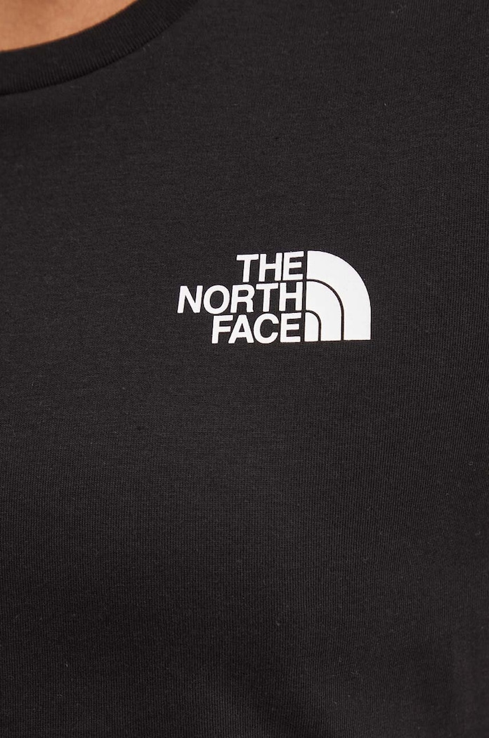 T-shirt W Simple Dome Cropped Slim Tee The North Face czarny NF0A87U4JK31