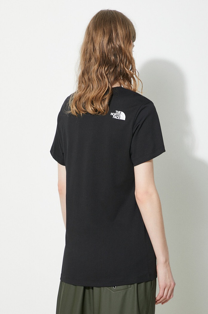 Clothing The North Face cotton t-shirt W S/S Relaxed Easy Tee NF0A87N9JK31 black