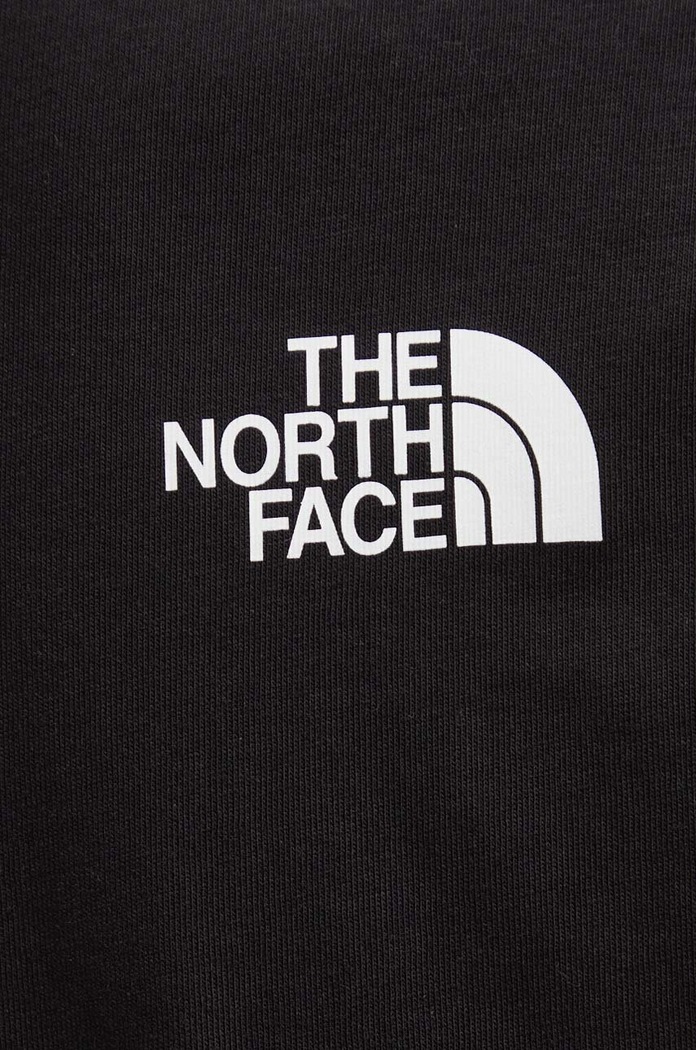 The North Face pamut póló W S/S Relaxed Easy Tee NF0A87N9JK31 fekete
