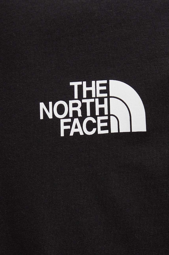 The North Face pamut póló W S/S Relaxed Easy Tee NF0A87N9JK31 fekete