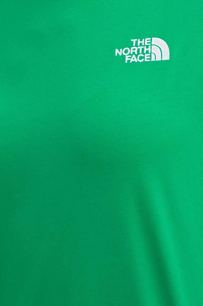 The North Face t-shirt bawełniany W S/S Essential Oversize Tee NF0A87NQPO81 zielony