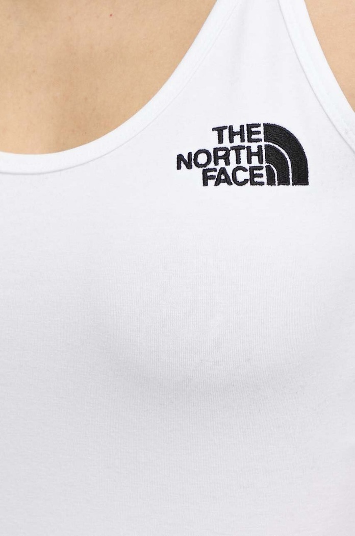 Top The North Face bílá NF0A55AQFN41