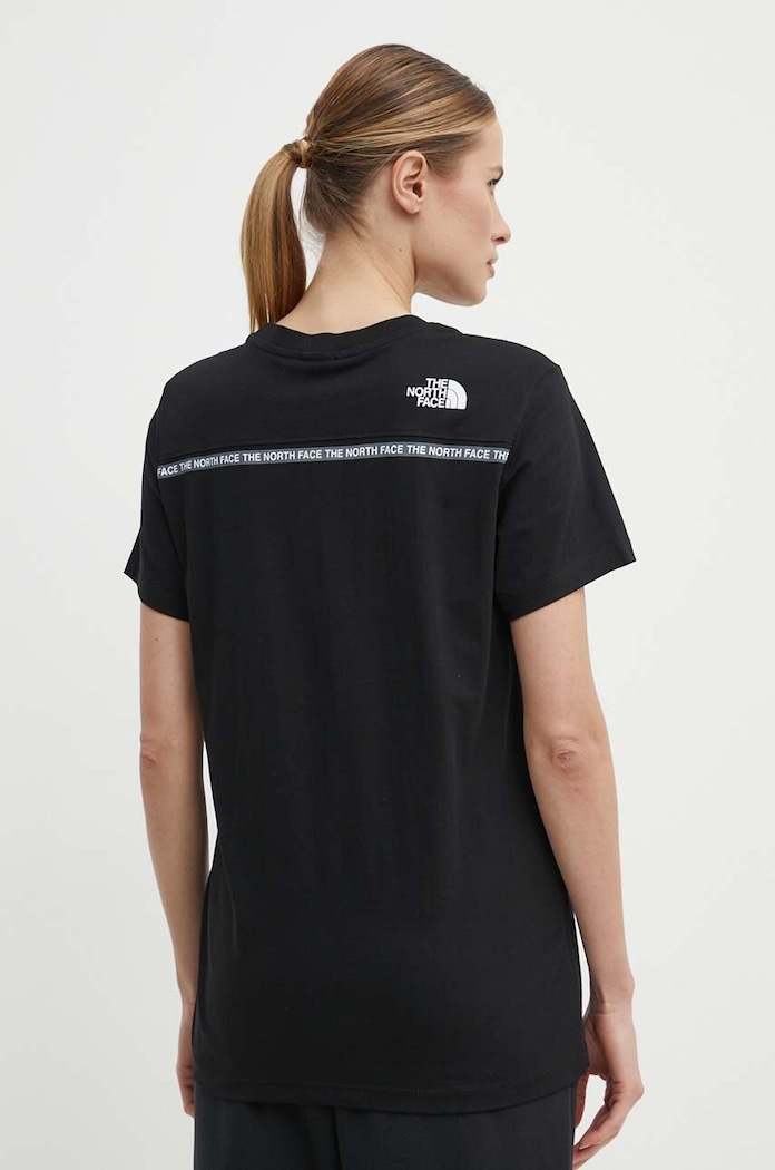 Ruházat The North Face pamut póló NF0A87DJJK31 fekete