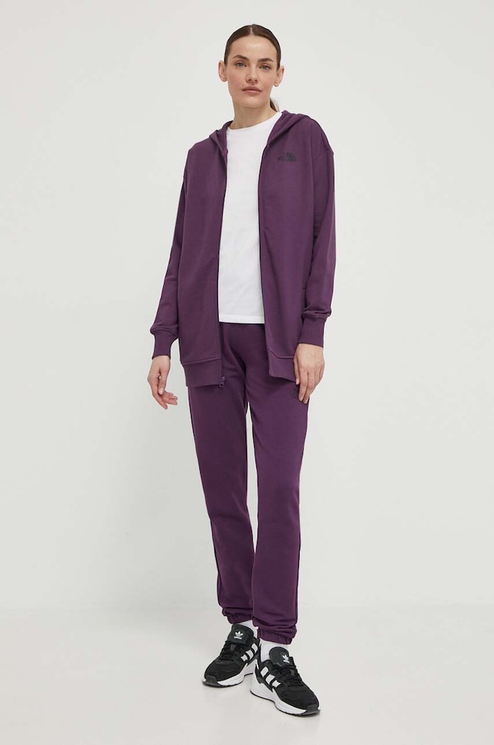 Тениска The North Face NF0A87NHFN41 бял SS25