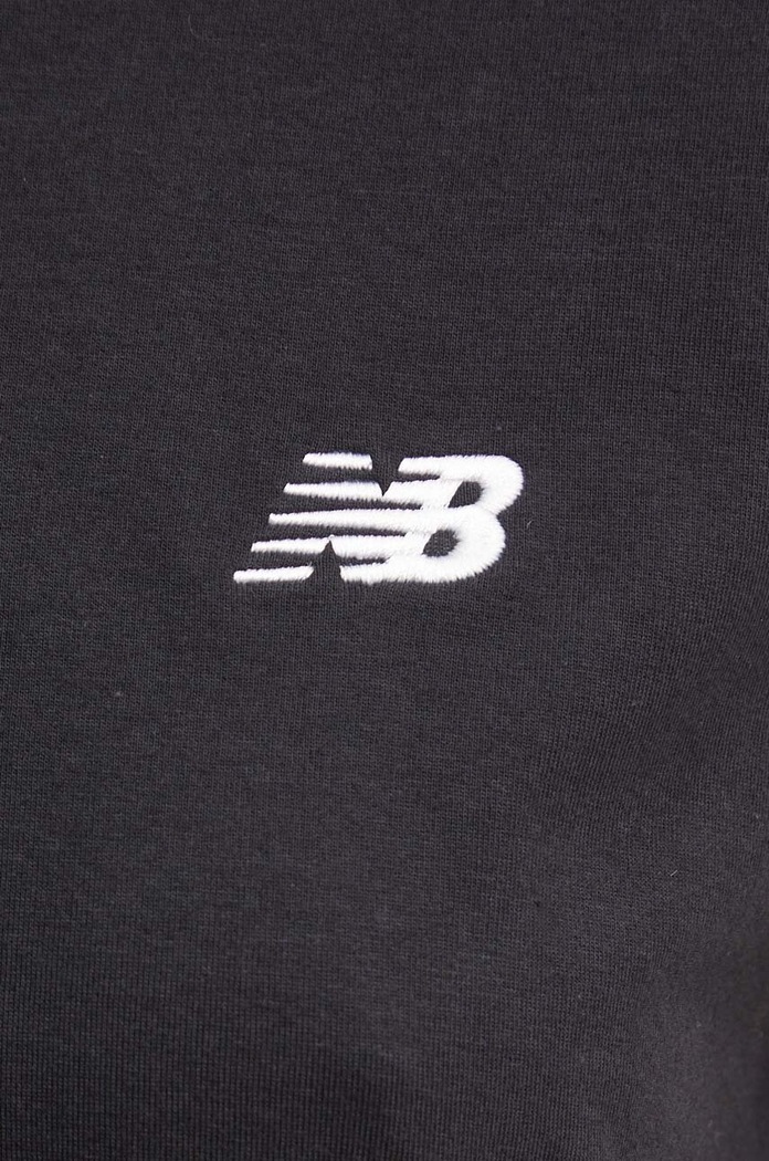 Bavlnené tričko New Balance Essentials Cotton čierna WT41509BK
