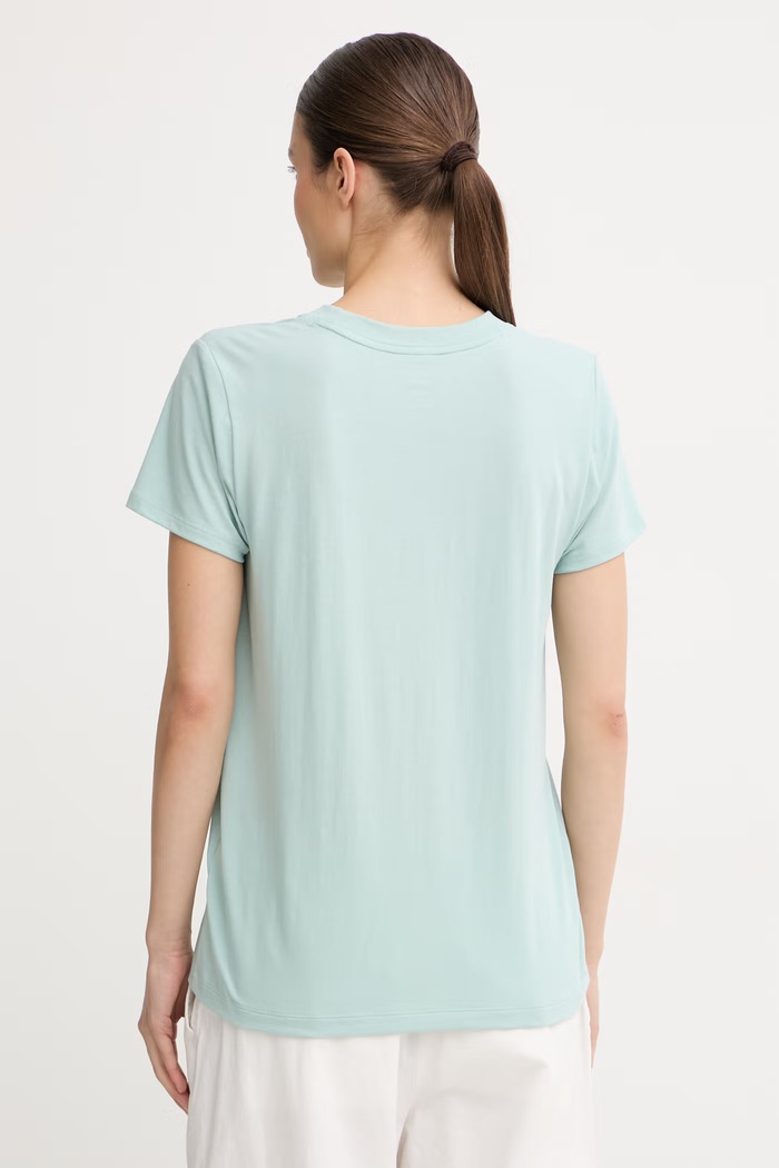 Odjeća Under Armour majica za žene s pamukom Campus Core 1383648 tirkizna