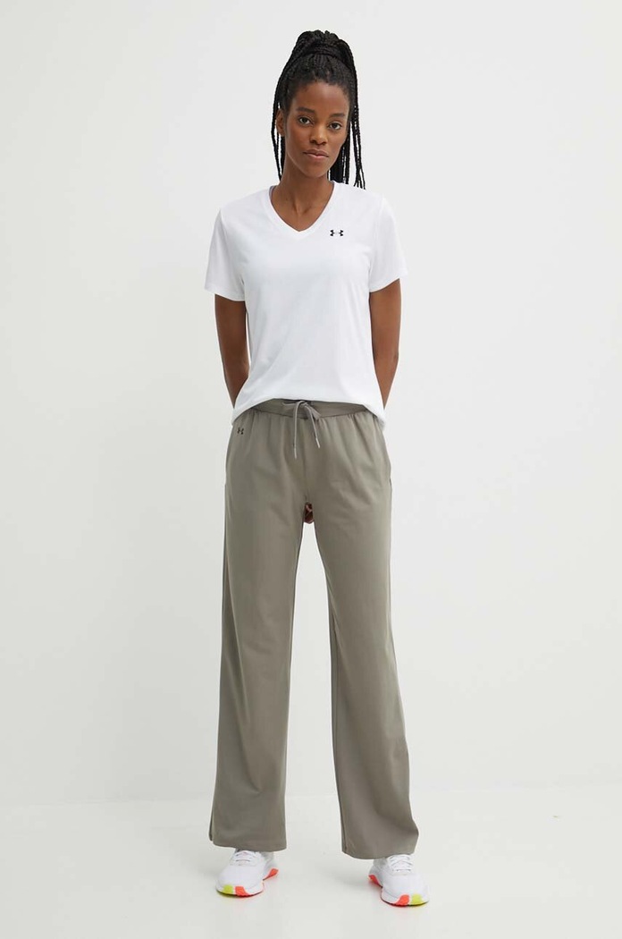 Under Armour tréninkové tričko dámské 1384229 bílá SS26