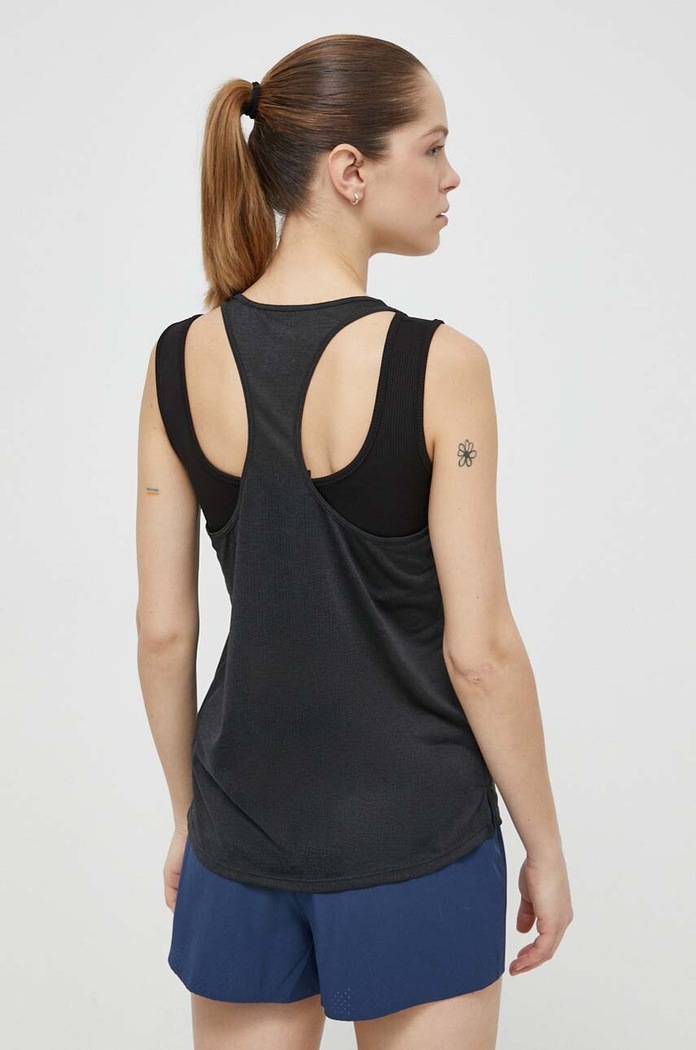 Oblečení Tréninkový top New Balance WT41250BKH WT41250BKH černá