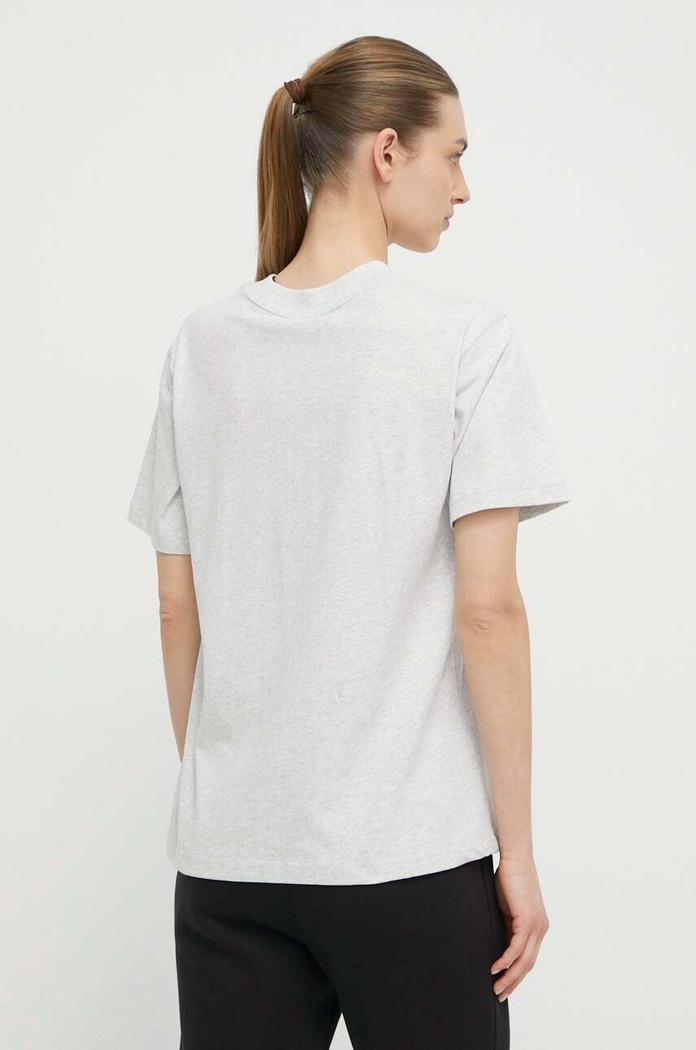 Odzież New Balance t-shirt bawełniany WT41501AHH WT41501AHH szary