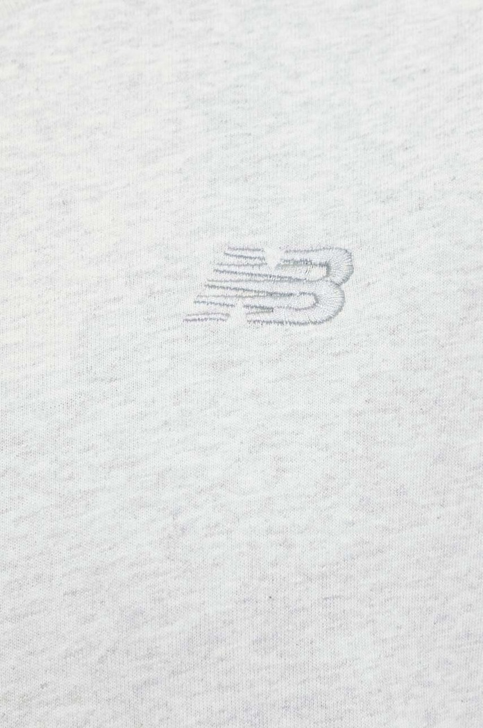 New Balance t-shirt bawełniany WT41501AHH WT41501AHH szary