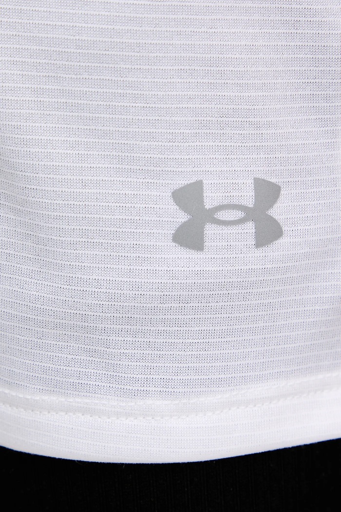 Under Armour tricou de alergare Streaker alb 1382434