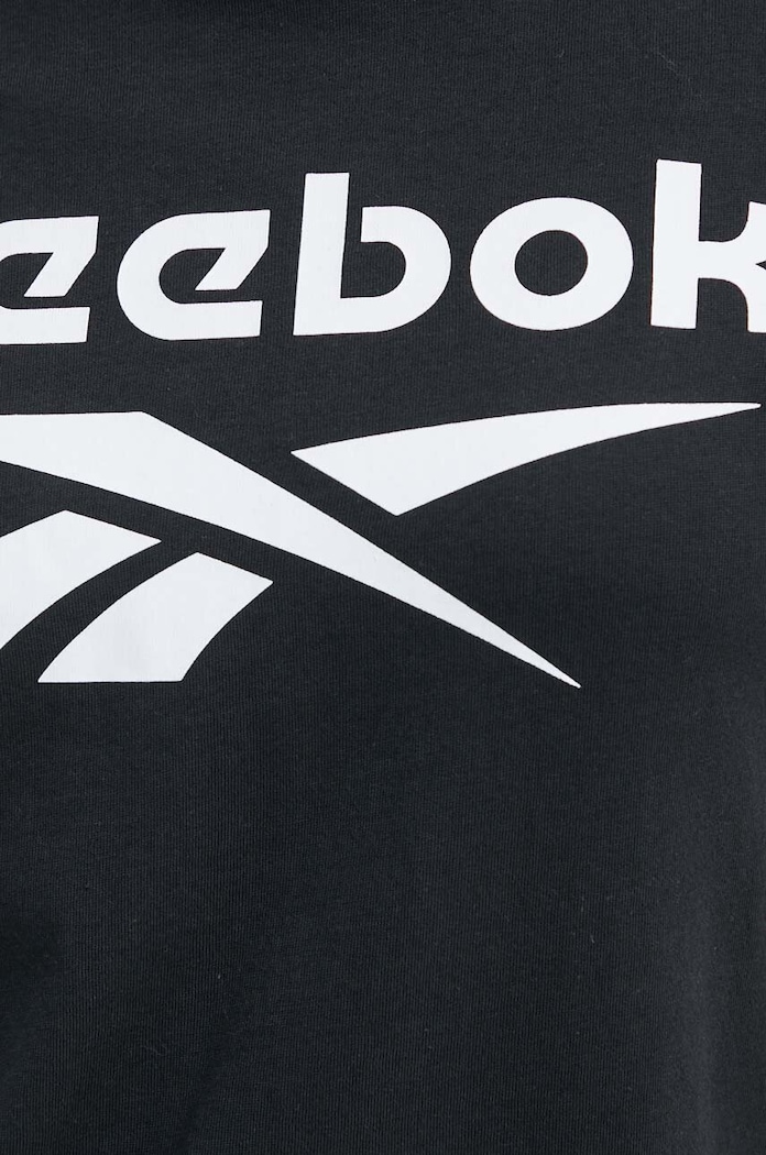 Bavlnené tričko Reebok Identity 100034774 čierna