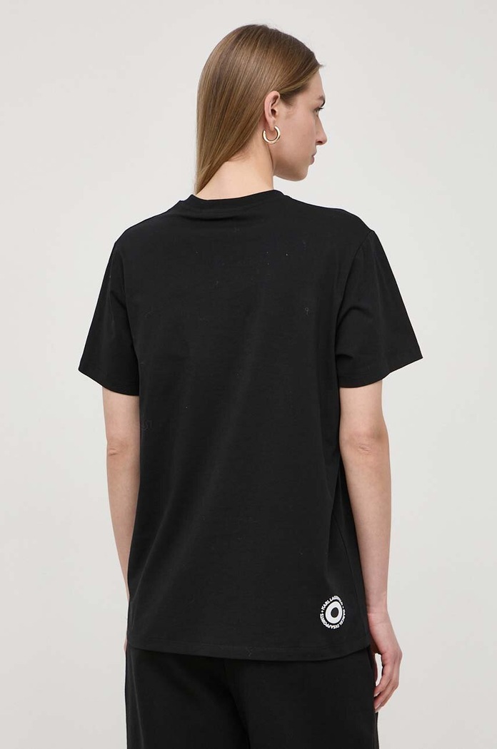 Oblečení Bavlněné tričko Karl Lagerfeld x Darcel Disappoints 241W1761 černá