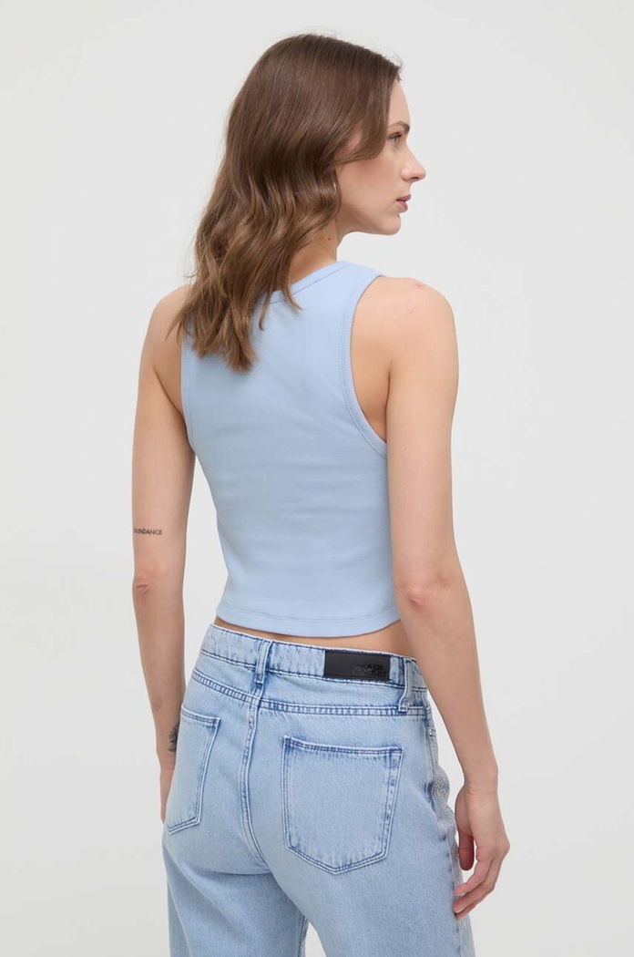 Oblečení Top Karl Lagerfeld 241W2113 modrá