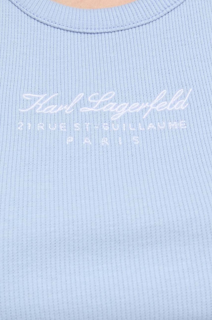 Top Karl Lagerfeld 241W2113 modrá