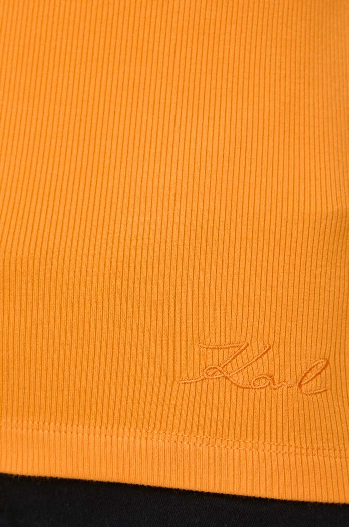 Top Karl Lagerfeld 241W1717 oranžová