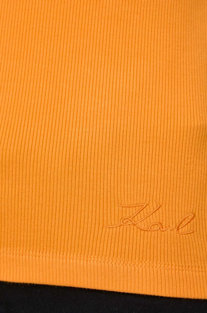Top Karl Lagerfeld 241W1717 oranžová