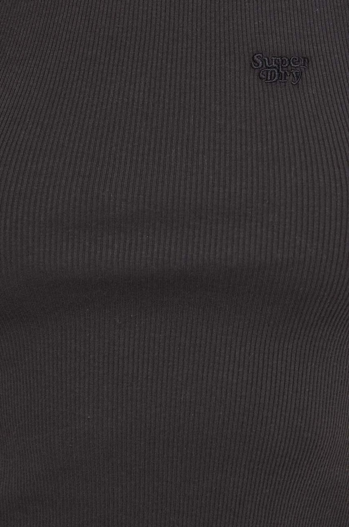 Top din bumbac Superdry W6011890A.AWF gri