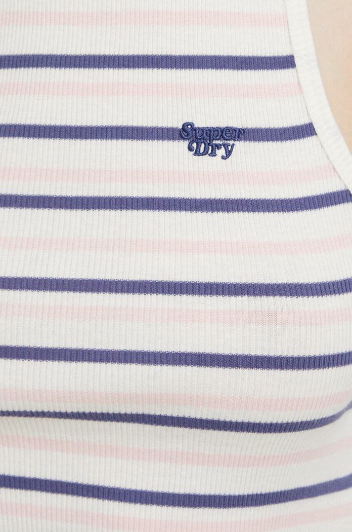 Superdry pamut top W6011889A.2IU sötétkék