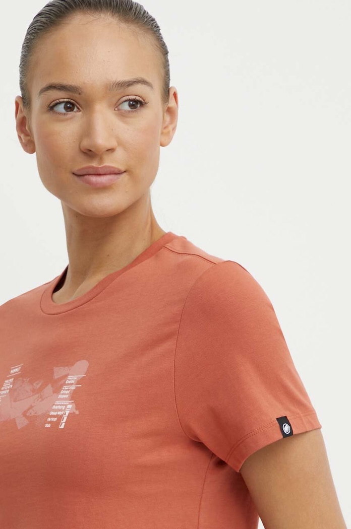 Mammut tricou Massone portocaliu 1017.05171