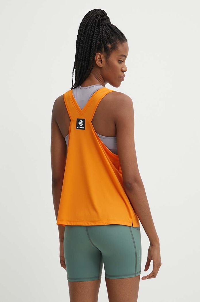 Oblečenie Športový top Mammut Massone Sport 1017.05750 oranžová