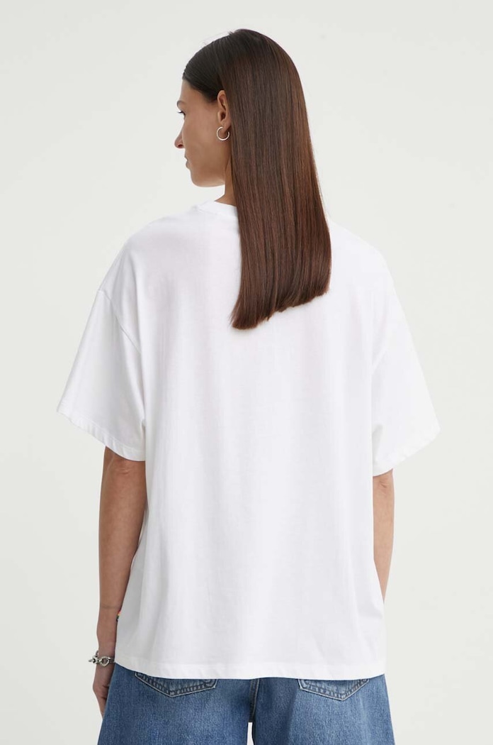 Ρούχα Βαμβακερό μπλουζάκι Levi's Pride A7941 λευκό
