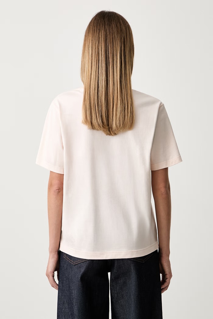 Oblečení Lacoste tričko dámské bavlněné TF7215 růžová
