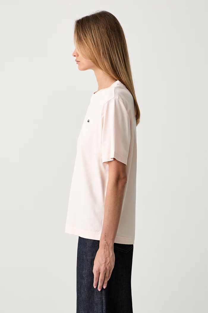 Lacoste tričko dámské bavlněné růžová TF7215