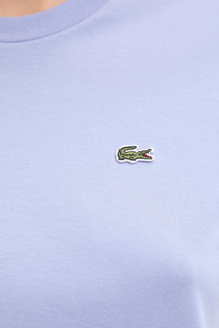 Lacoste tricou pentru femei, din bumbac TF7215 albastru